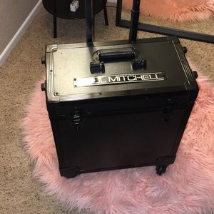 Official Paul Mitchell cosmetology rolling case